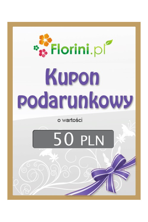 Kupon podarunkowy o wartości 50 PLN