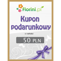 Kupon podarunkowy o wartości 50 PLN