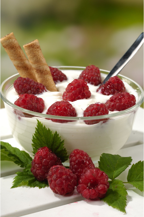 Malina 'Polesie' Rubus idaeus